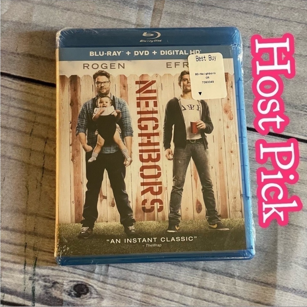 ✅host Pick✅ Blu-Ray Neighbors Disc, New in Package